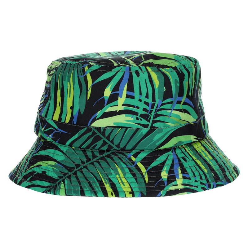 Cappelli Hats Praia Tropical Bucket Hat – Green 1-Size