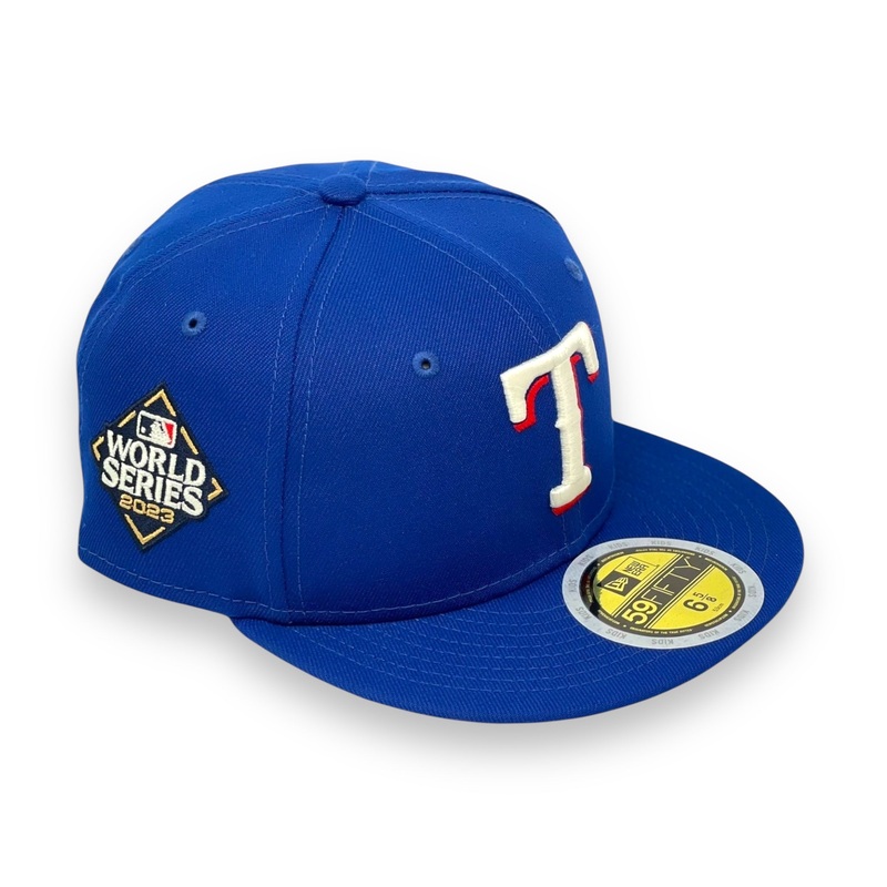 “KIDS” TEXAS RANGERS “2023 WORLDSERIES” NEW ERA 59FIFTY FITTED 63/8
