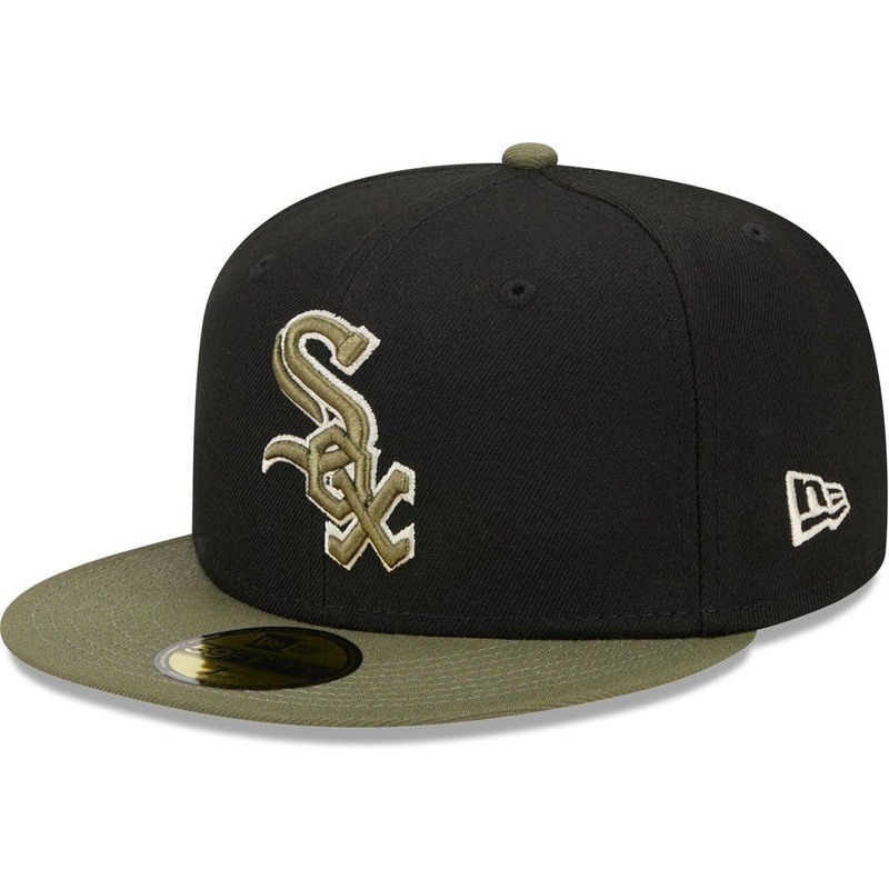New Era Chicago White Sox Black & Olive Green 2023 59FIFTY Fitted Hat