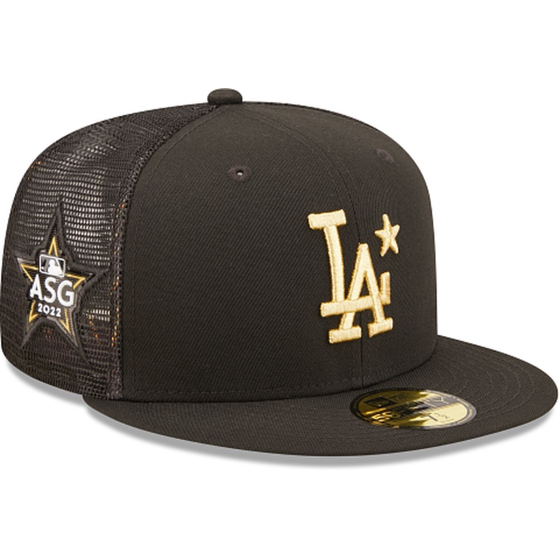 New Era  Los Angeles Dodgers 2022 All-Star Game Black/Gold 59FIFTY Fitted Hat