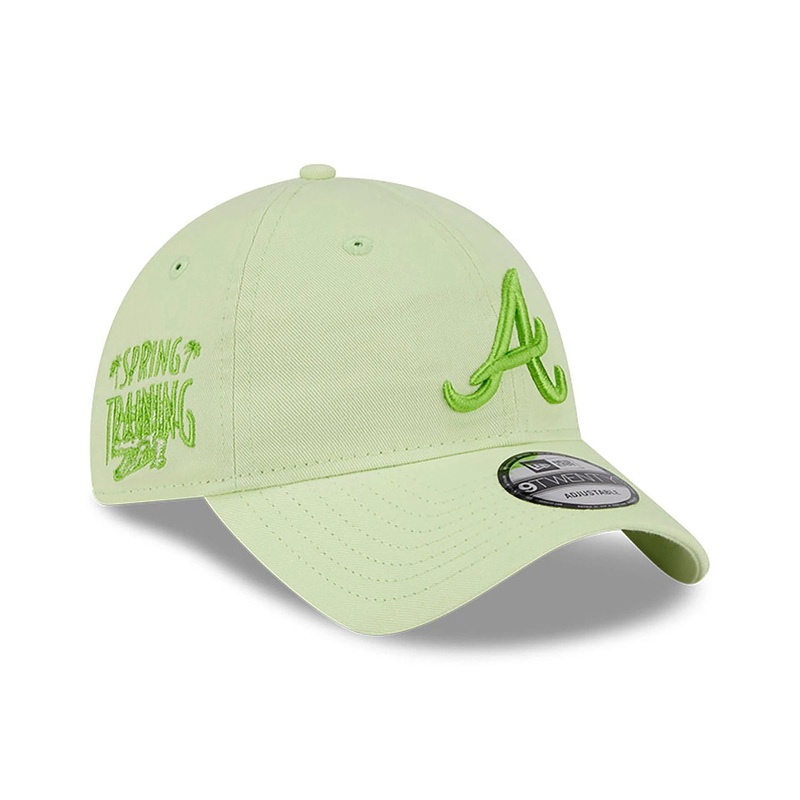 Atlanta Braves Spring Training Fan Pack 2025 Pastel Green 9TWENTY Adjustable Cap OSFM