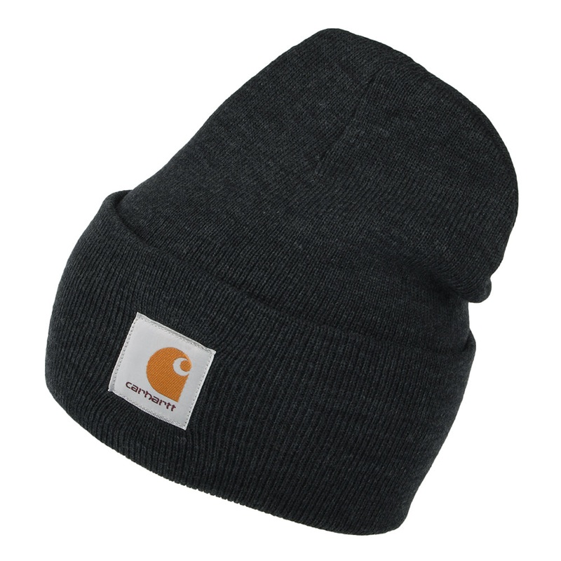 Carhartt WIP Hats Heather Watch Cap Beanie Hat – Black 1-Size