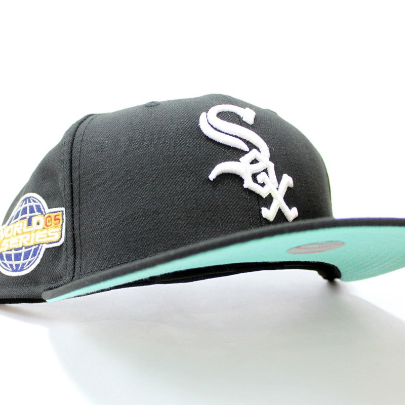 Chicago White Sox 2005 World Series New Era Fitted 59Fifty Hat (Mint Under Brim) 6 7/8