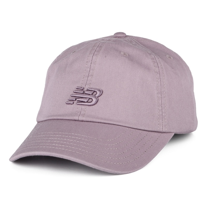 New Balance Hats Classic NB Curved Brim Baseball Cap – Dusty Mauve Adjustable