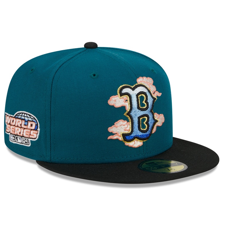 New Era Boston Red Sox Cloud Spiral 2004 World Series 59FIFTY Fitted Hat