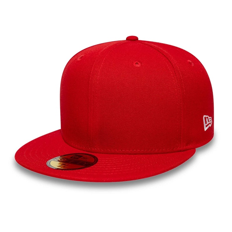 New Era Red 59FIFTY Fitted Cap 6 7/8