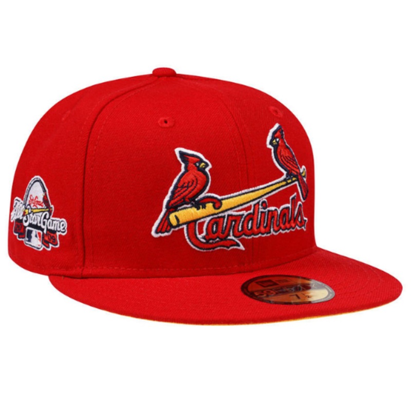 New Era St. Louis Cardinals All Star Game 2009 Red & Gold Edition 59FIFTY Fitted Hat