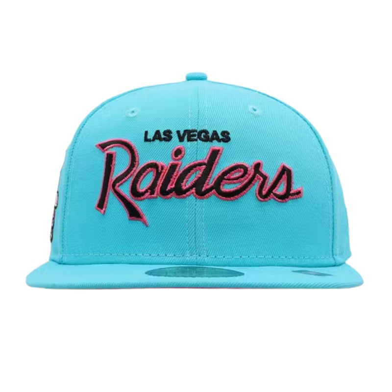 New Era x Culture Kings Las Vegas Raiders Script ‘Neon Vice’ 59FIFTY Fitted Hat
