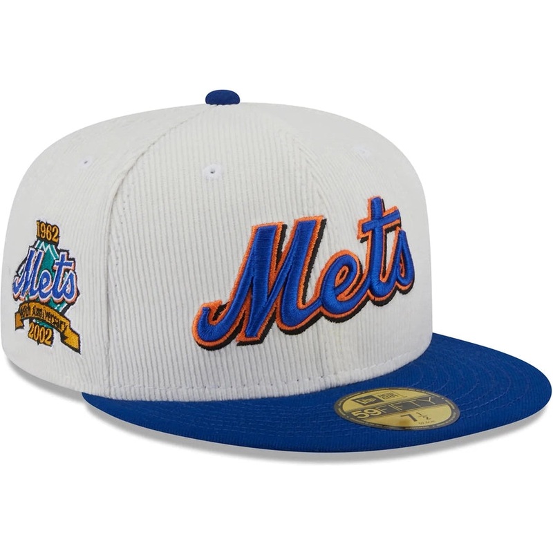 New Era x Lids HD New York Mets Cord Script 2023 59FIFTY Fitted Cap