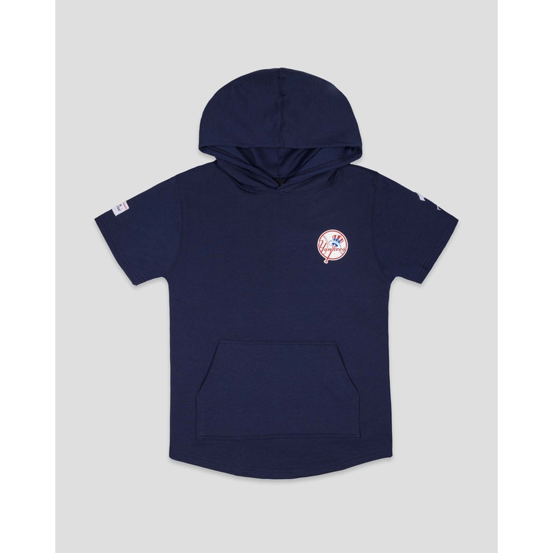 Short Sleeve Youth Hoodie – New York Yankees Youth Small