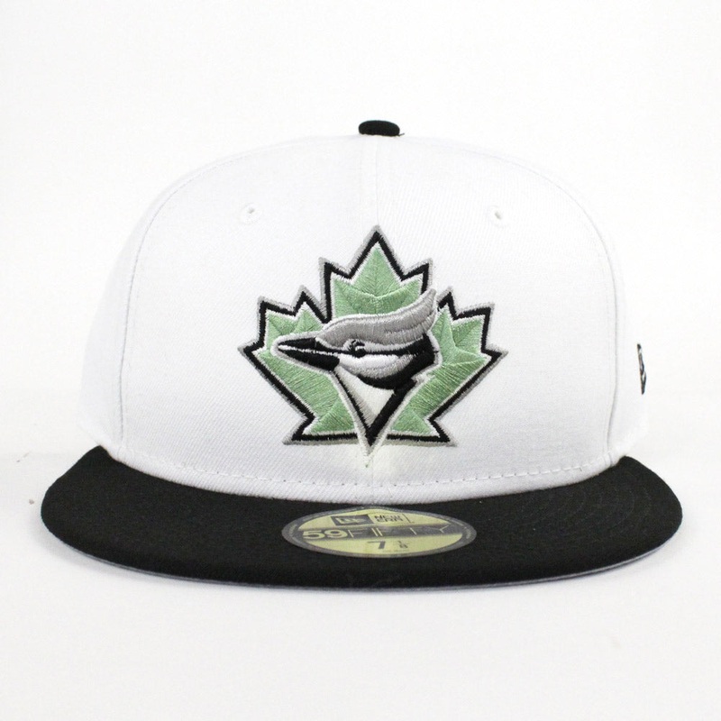 Toronto Blue Jays New Era 59Fifty Fitted Hat (Air Jordan 4 Retro Pale Citron Gray Under Brim) 7