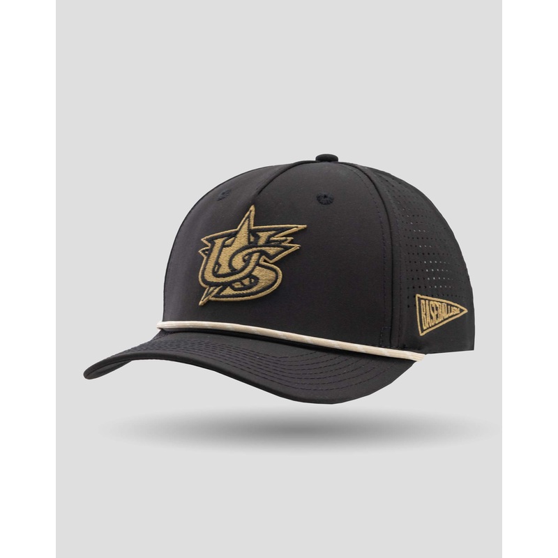 USA Rope Cap (Black/Gold) – Baseballism x USA Baseball