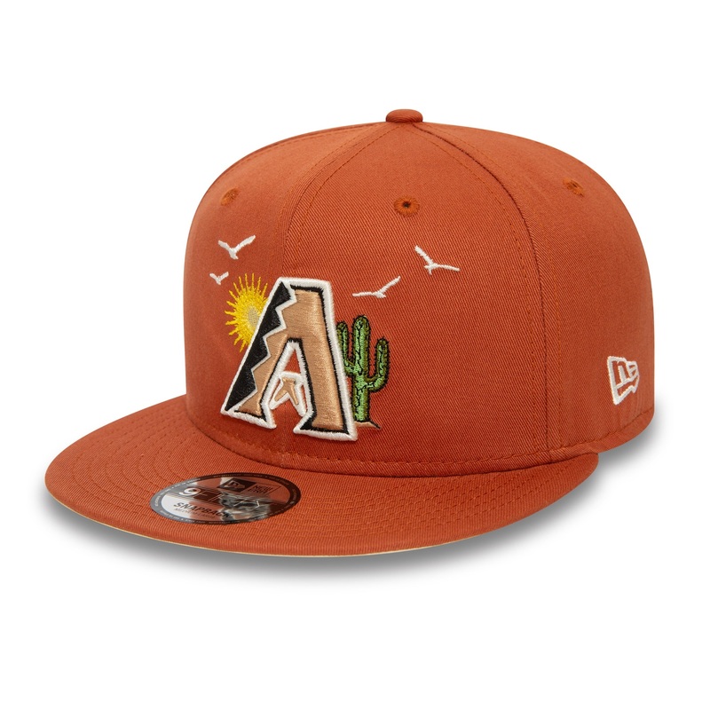 Arizona Diamondbacks 9FIFTY MLB Summer Icon Brown Cap S-M