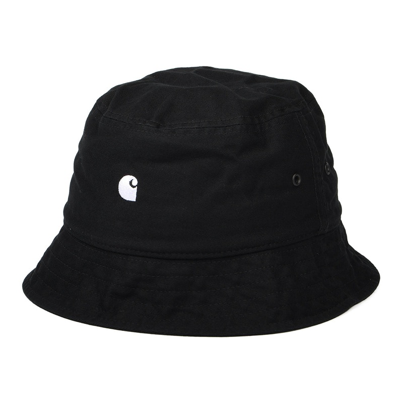 Carhartt WIP Hats Madison Logo Cotton Twill Bucket Hat – Black Small/Medium