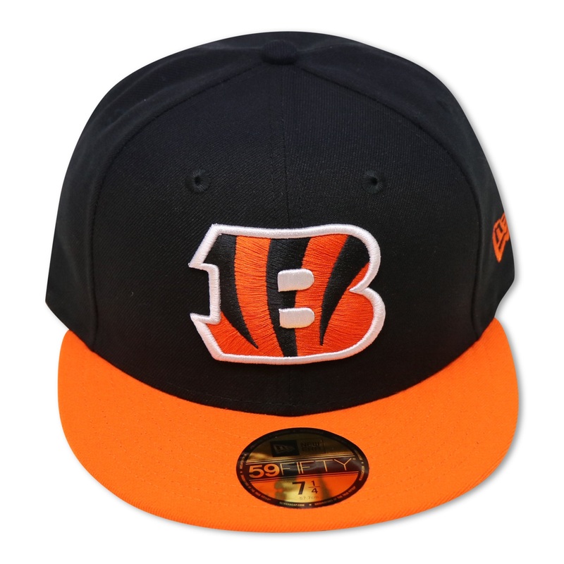 CINCINATTI BENGALS 2-TONE NEW ERA 59FIFTY FITTED 67/8