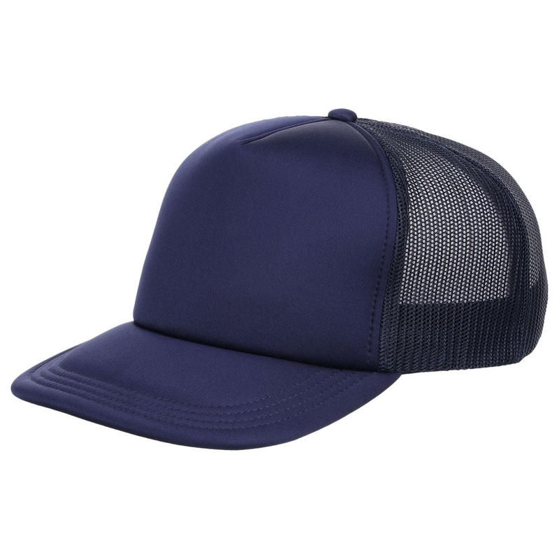 Crowns By Lids Screen Foam Trucker Cap – Navy/Navy Adjustable