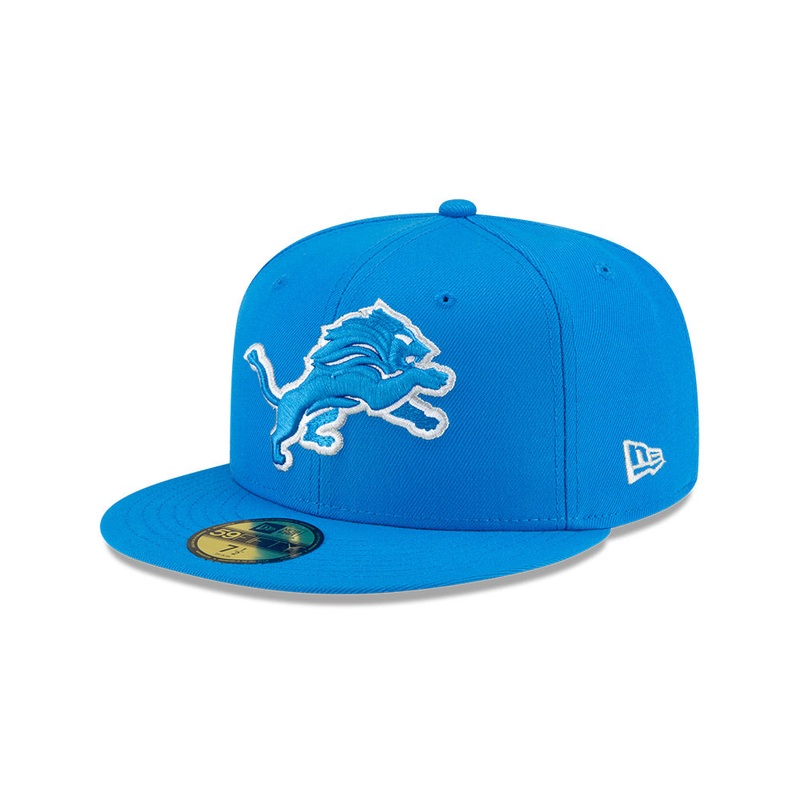 Detroit Lions TEAM CLASSIC New Era 59Fifty Fitted Hat – Lions Blue 6 7/8