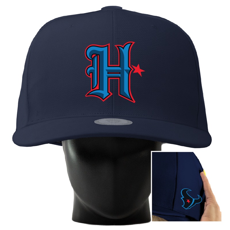 Houston Texans “H” Noggin White (S/M)