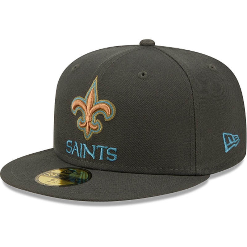 New Era New Orleans Saints Color Pack Steel 2022 59FIFTY Fitted Hat