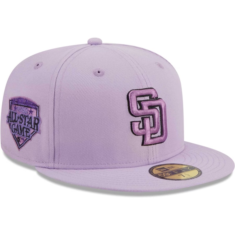 New Era San Diego Padres Lavender 2023 59FIFTY Fitted Hat