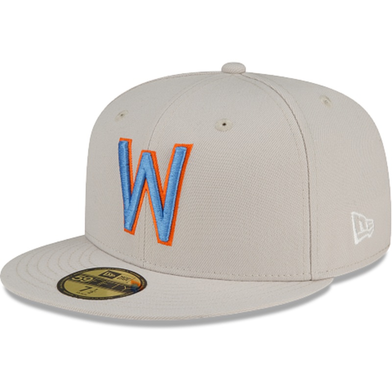 New Era  Washington Senators Stone Orange 2022 59FIFTY Fitted Hat