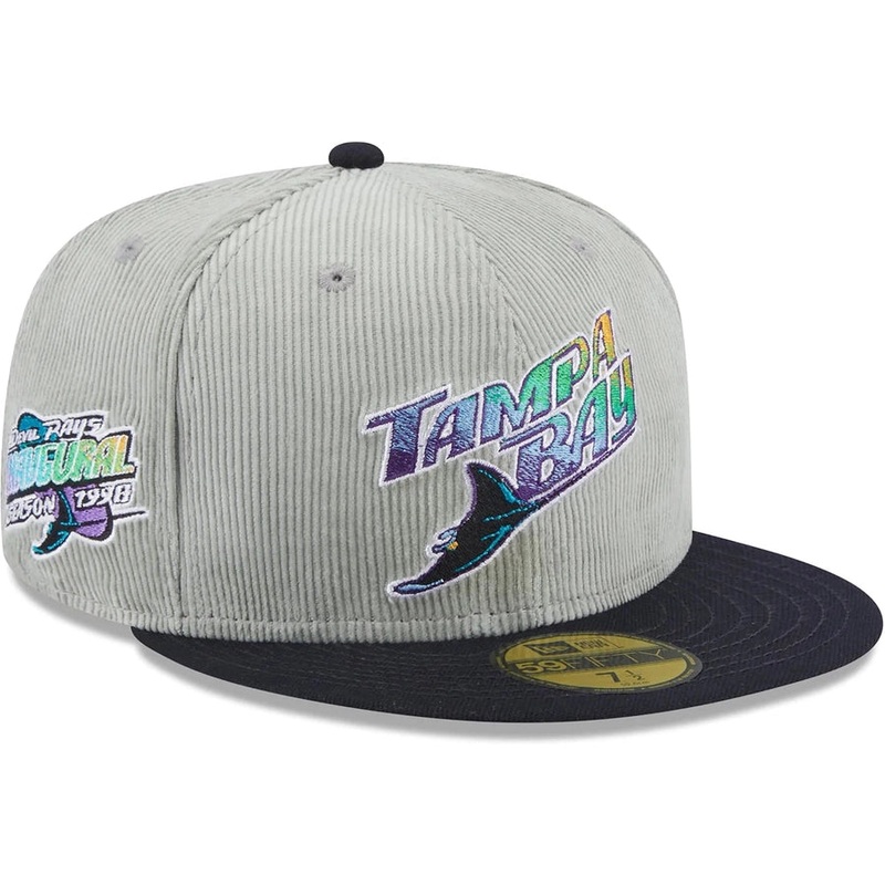 New Era x Lids HD Tampa Bay Rays Cord Script 2023 59FIFTY Fitted Cap