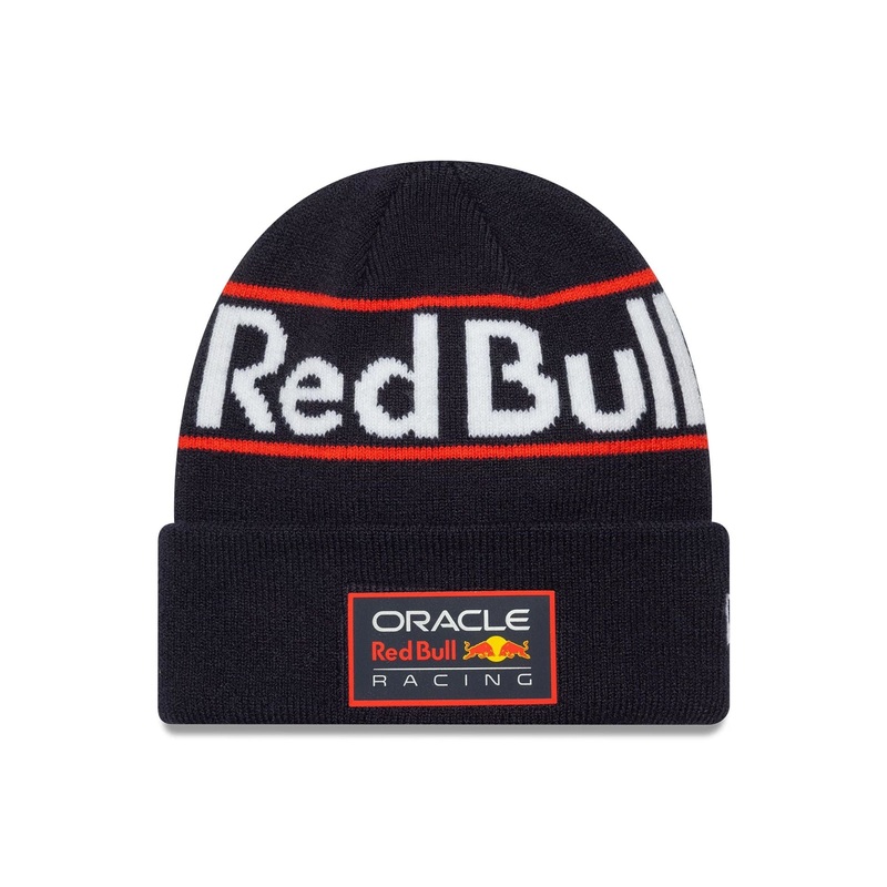 Red Bull Racing Youth Team Dark Blue Cuff Knit Beanie Hat Child