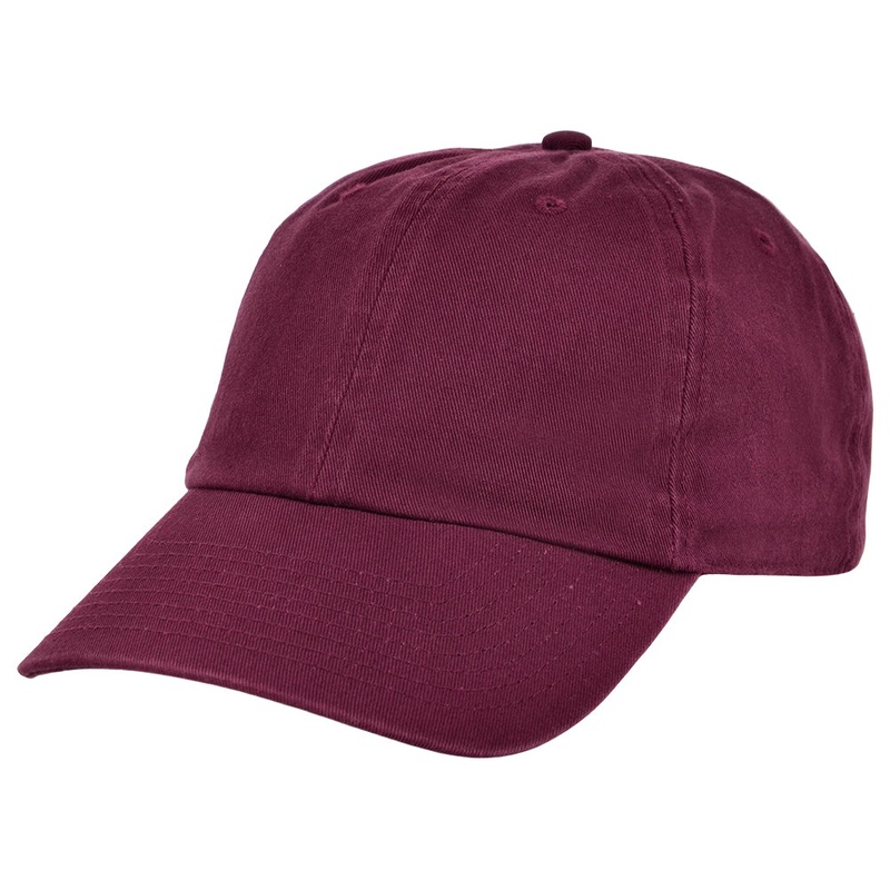 Crowns By Lids Baseline Cap – Maroon Adjustable