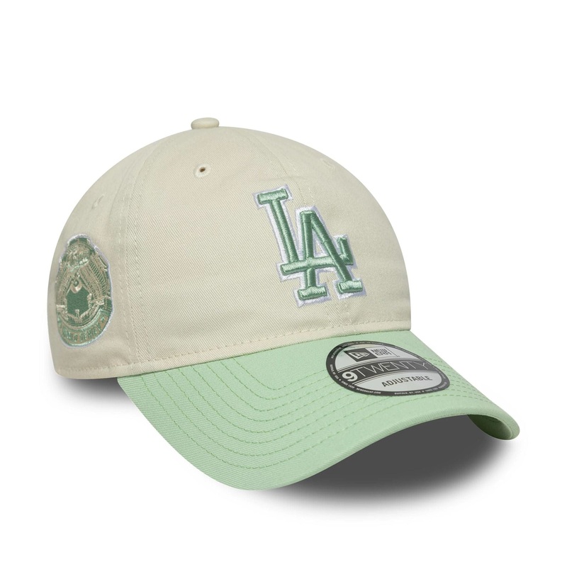 LA Dodgers Cooperstown MLB World Series Cream 9TWENTY Adjustable Cap OSFM