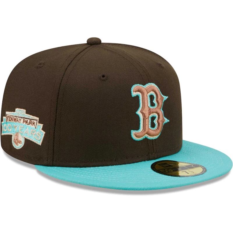 New Era Boston Red Sox Walnut Mint 2022 59FIFTY Fitted Hat