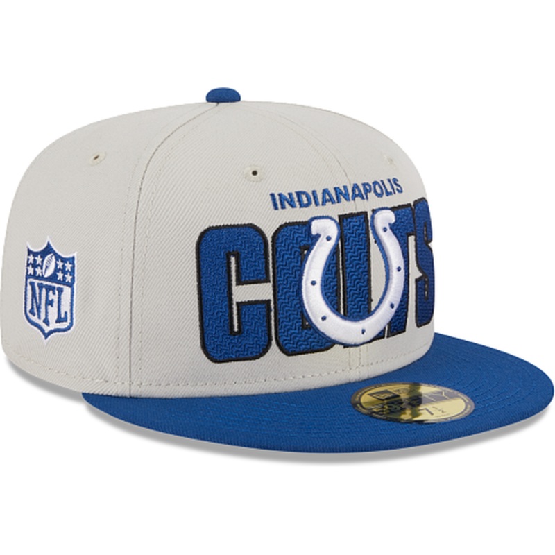 New Era Indianapolis Colts NFL Draft 2023 59FIFTY Fitted Hat