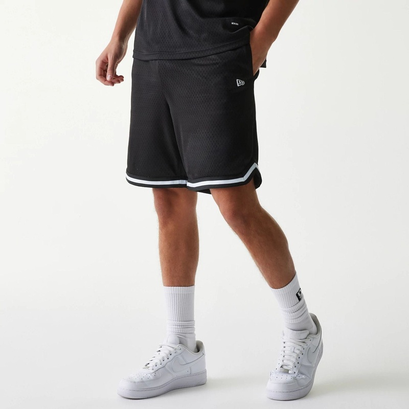 New Era Japan Mesh Black Shorts 4XL
