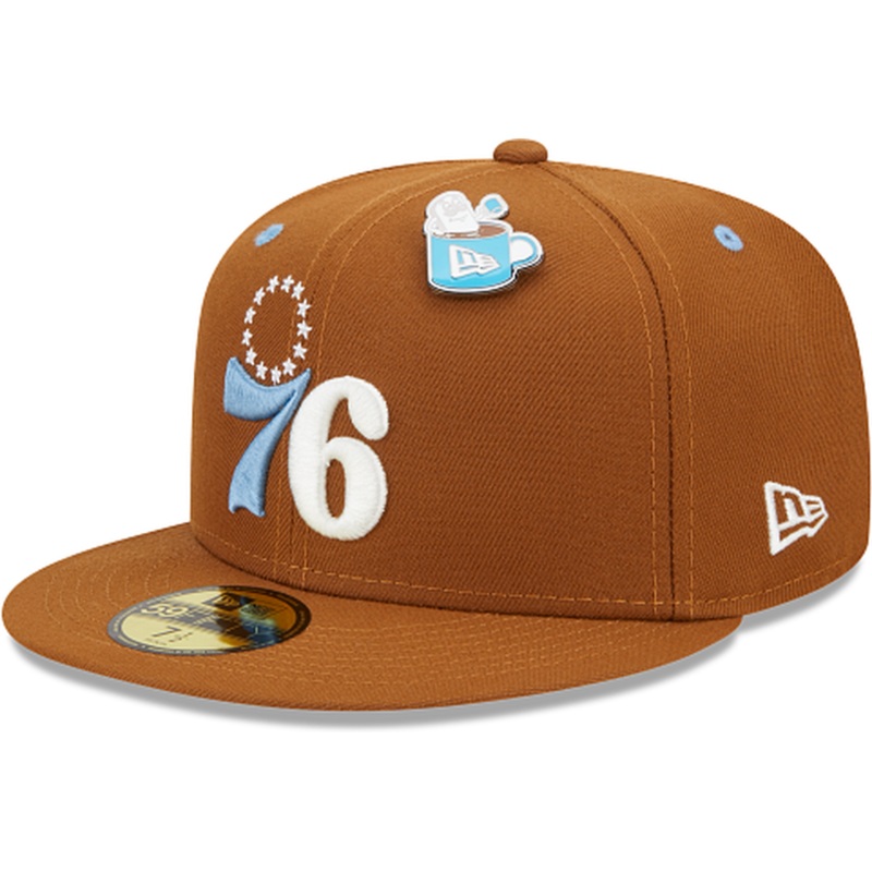 New Era Philadelphia 76ers Hot Cocoa 2022 59FIFTY Fitted Hat