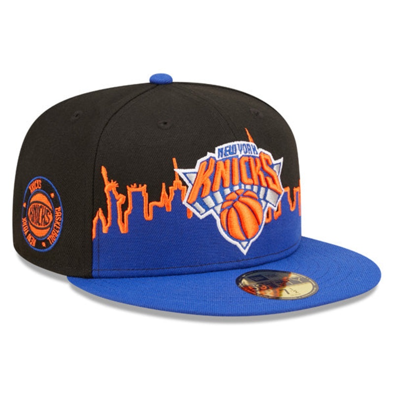 New York Knicks New Era 2022 NBA Tip-Off 59FIFTY Fitted Hat – Royal/Black 7