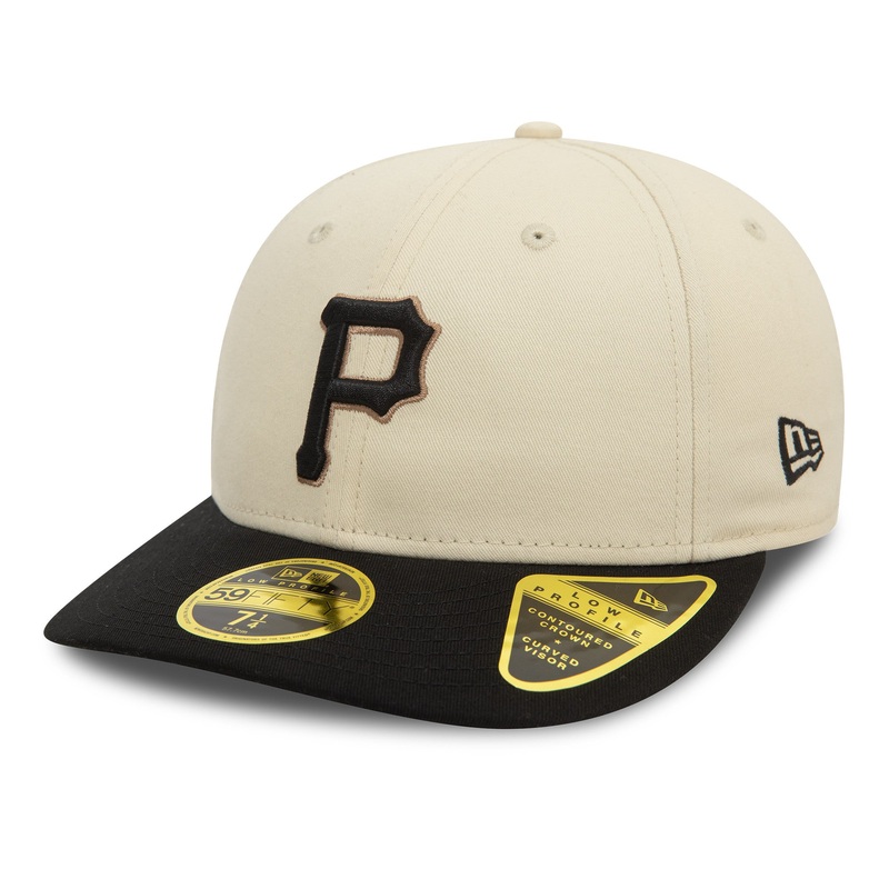Pittsburgh Pirates 59FIFTY Low Profile Seasonal World Series Stone/Black Cap 6-7/8