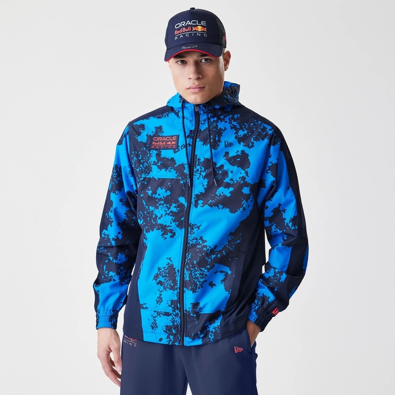 Red Bull Racing Blue Windrunner Jacket XS