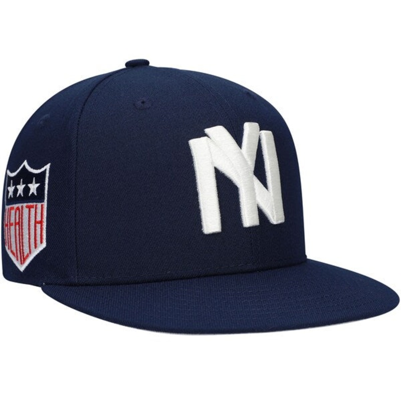 Rings & Crwns  New York Black Yankees Team Fitted Hat – Navy