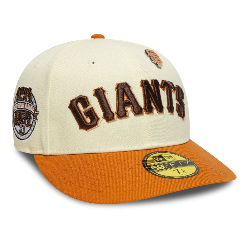 San Francisco Giants MLB All Star Game Pin Cream 59FIFTY Fitted Cap 6 7/8