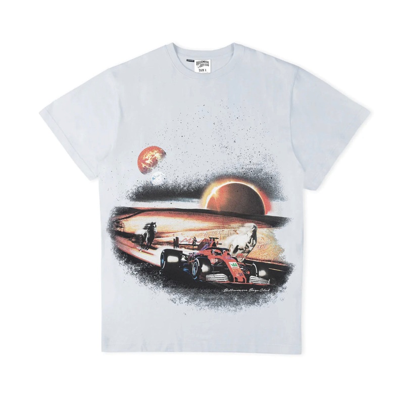 BBC “SPACE MOTORS” TEE GARDENIA S