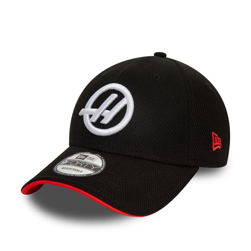 Haas Formula 1 Team Black 9FORTY Adjustable Cap OSFM