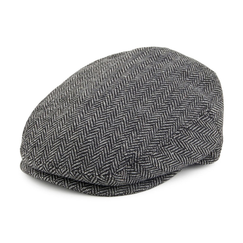 Jaxon & James Baby Herringbone Flat Cap Grey Wholesale Pack Prepack