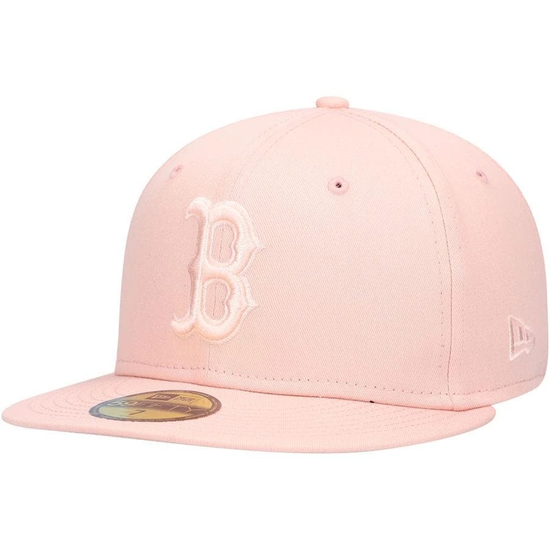 New Era Boston Red Sox Pink Tonal Blush Sky 59FIFTY Fitted Hat