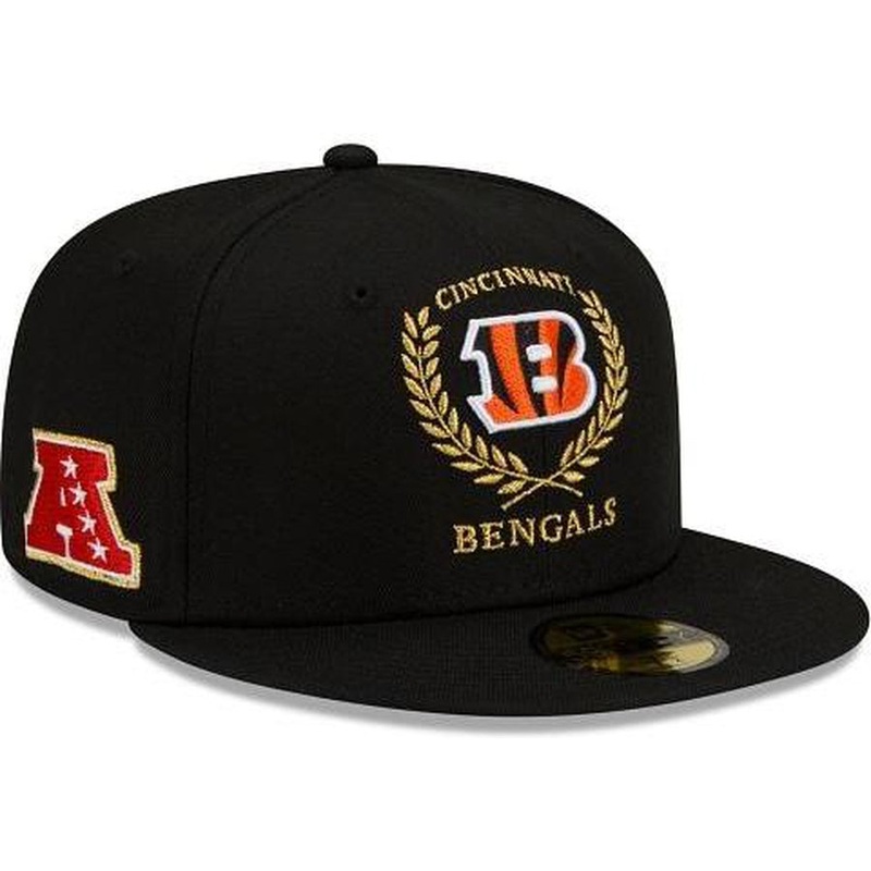 New Era Cincinnati Bengals Gold Classic 59fifty Fitted Hat