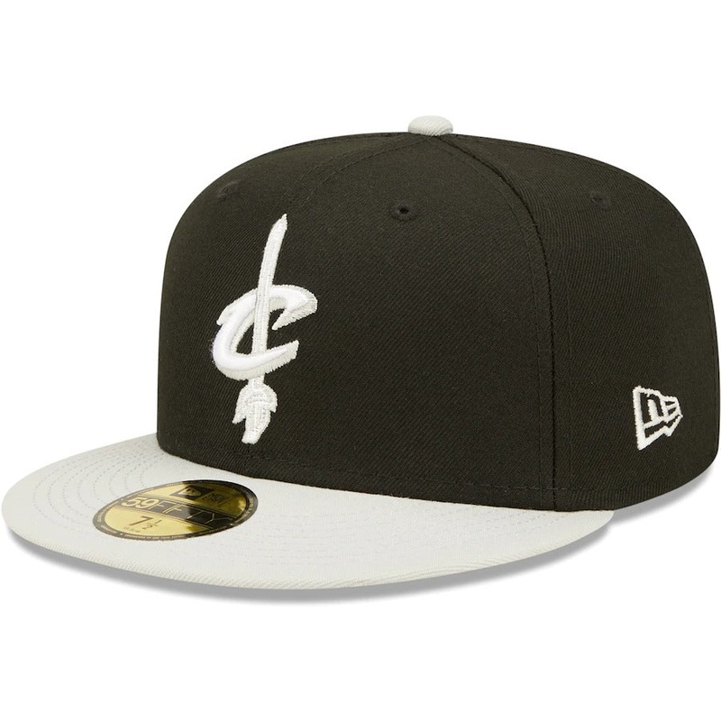 New Era Cleveland Cavaliers Black/Gray Two-Tone Color Pack 59FIFTY Fitted Hat