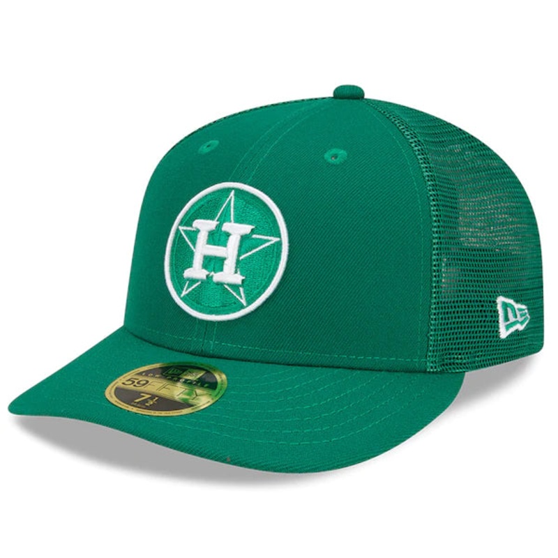 New Era Houston Astros 2022 St. Patrick’s Day On-Field Low Profile 59FIFTY Fitted Hat