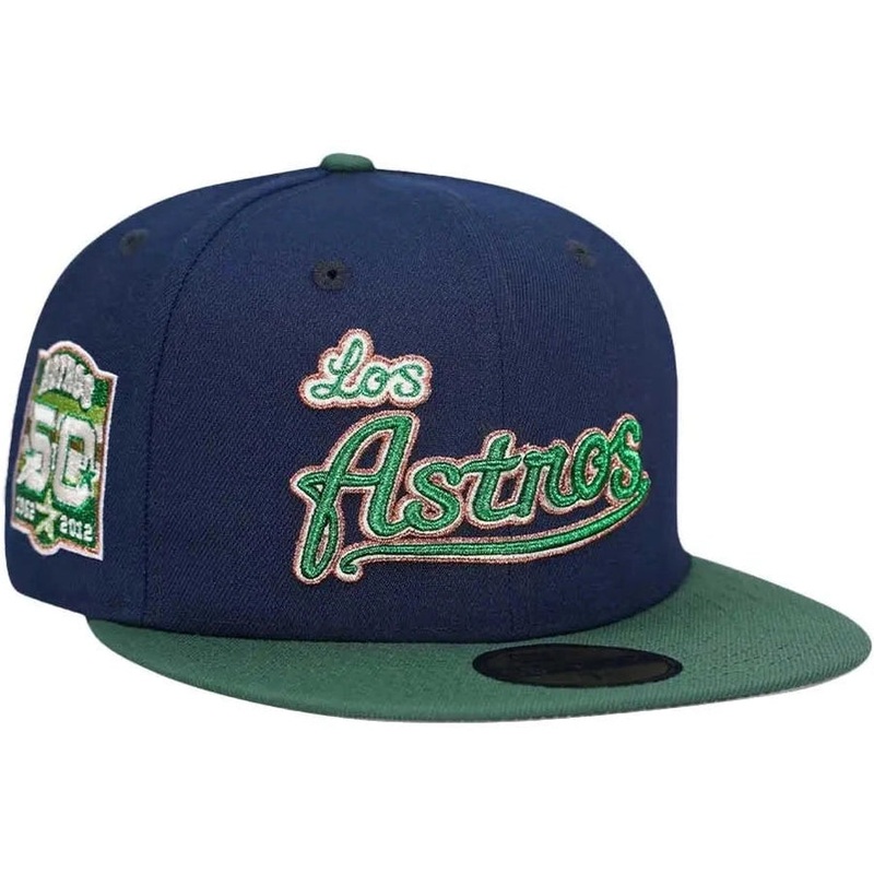 New Era Houston Astros 50th Anniversary Ocean Copper 59FIFTY Fitted Hat