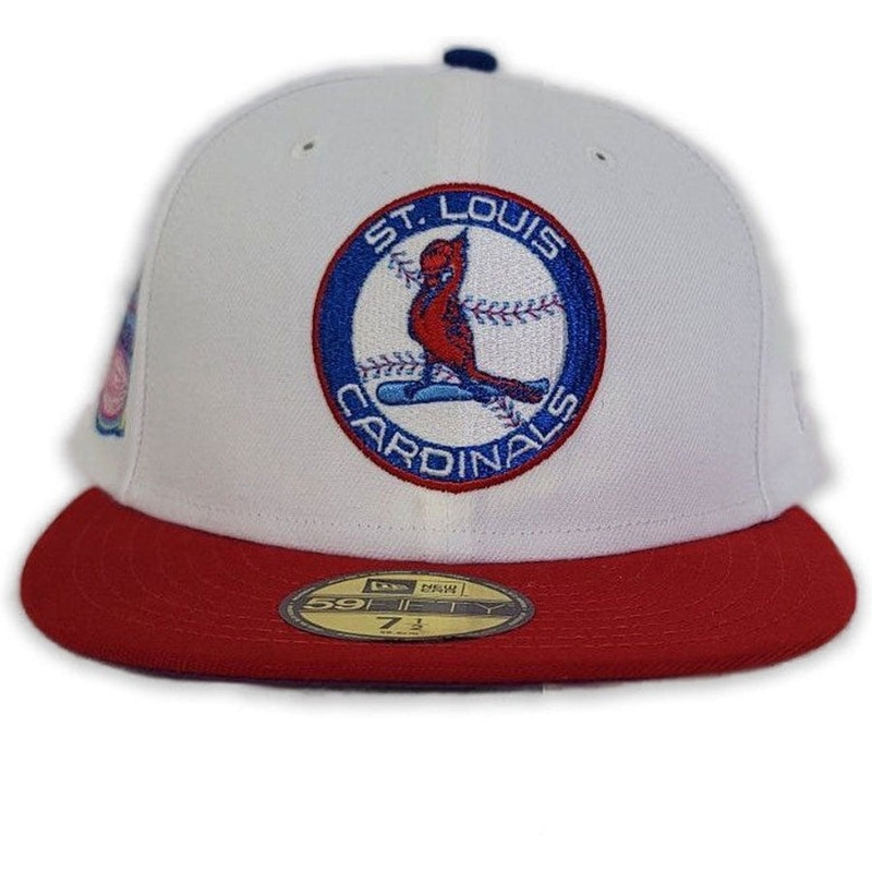 New Era St. Louis Cardinals White/Red “Stimpy Collection” 1964 All-Star Game 59FIFTY Fitted Hat