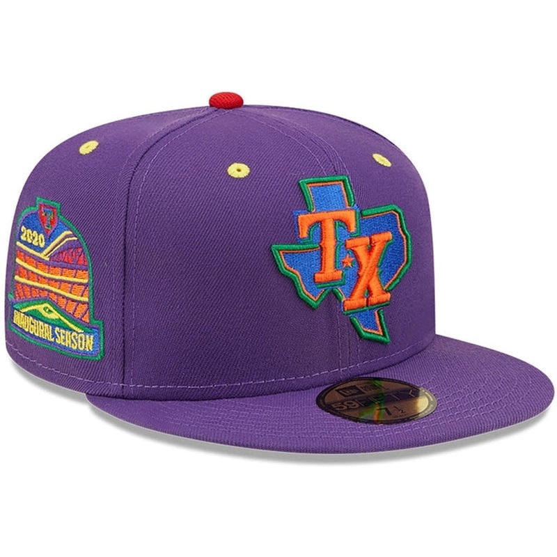 New Era x Lids HD  Texas Rangers ROYGBIV 2.0 59FIFTY Fitted Cap
