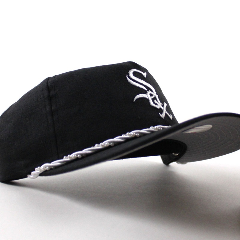 Chicago white sox New Era Snapback Hat (Navy Gray Under Brim) One Size