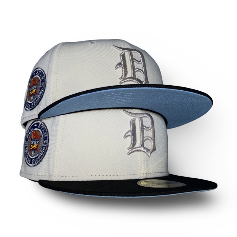 Detroit Tigers “COLD CORNER” Exclusive New Era 59Fifty Fitted Hat – Chrome/Black 6 7/8